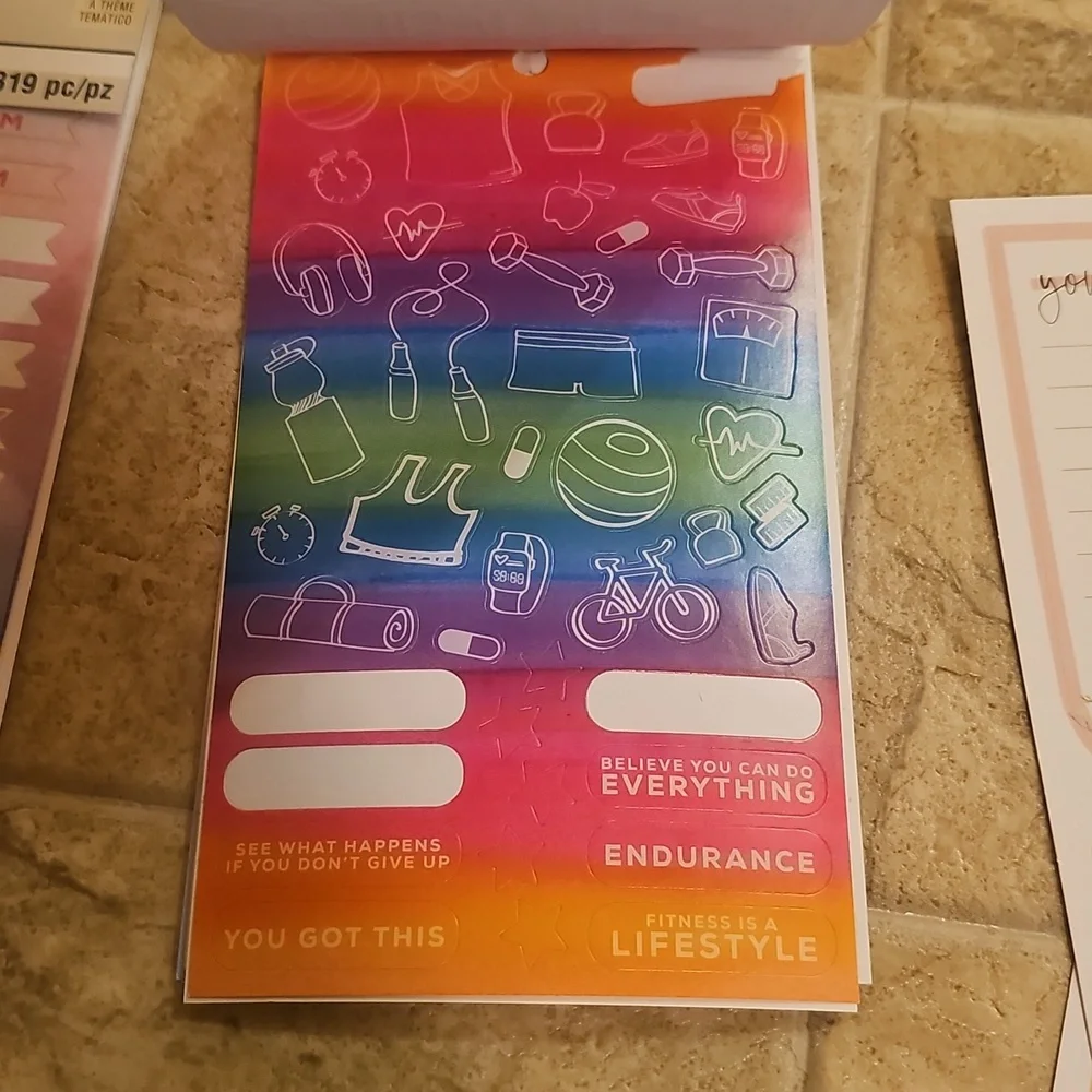 Colorful Planner Sticker Set - Bundle Of Mixed Matched Collections.
